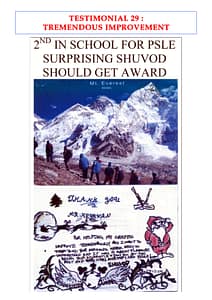 Excellent Student Testimonials from dMaster Learning Centre 20 29