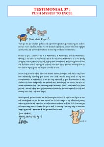 Excellent Student Testimonials from dMaster Learning Centre 9 37