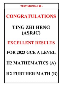 Excellent Student Testimonials from dMaster Learning Centre 3 42