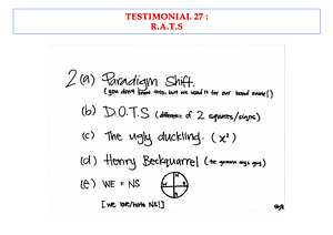 Excellent Student Testimonials from dMaster Learning Centre 23 27i